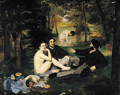 Le Dejeuner Sur L'Herbe Edouard Manet